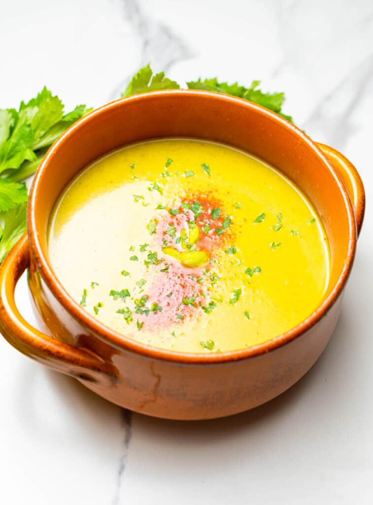 The Best Carrot And Celery Soup - Ambitious Foodie