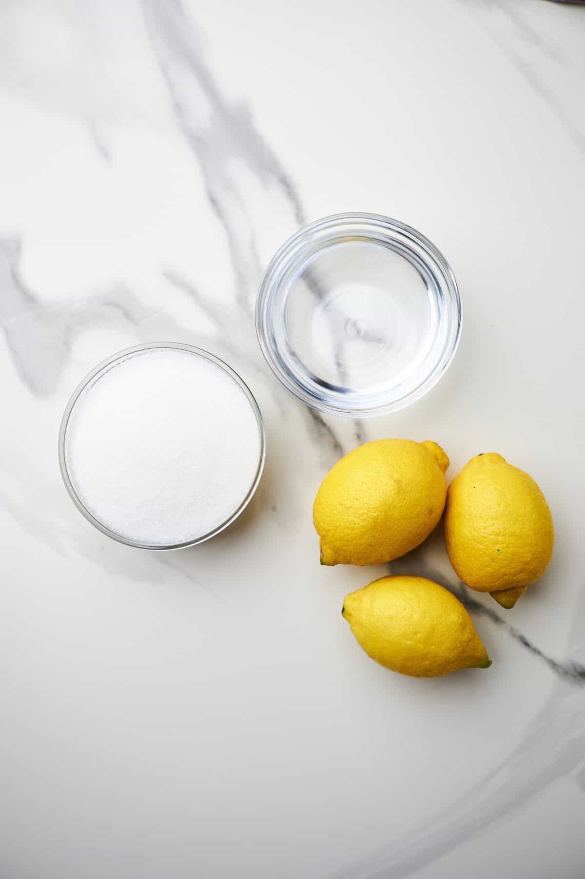 candied lemon ingredients.