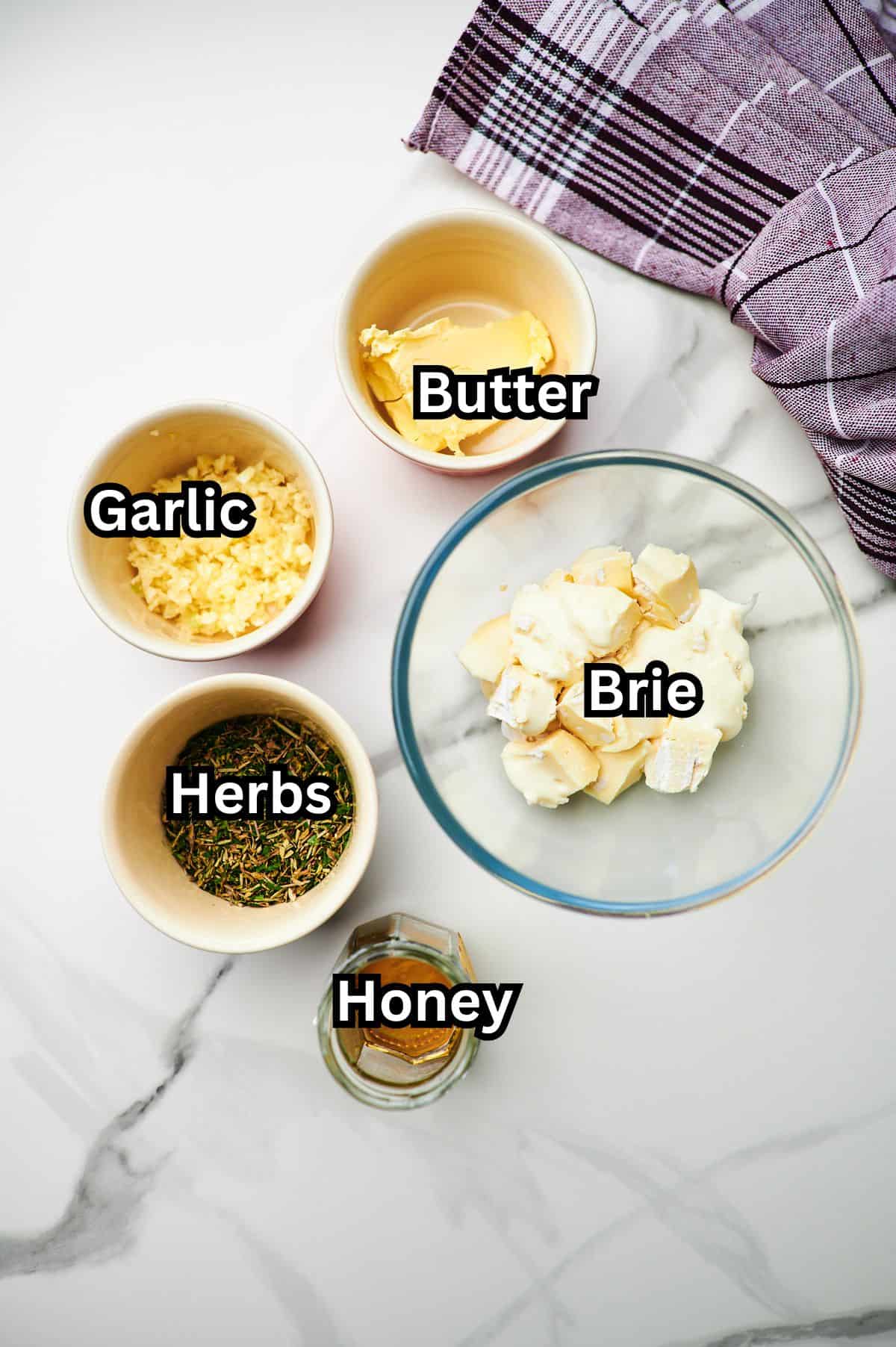 brie appetizer ingredients